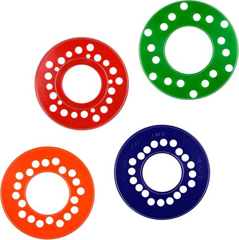 Wheel Bolt Pattern Template Tools Compatible with Cars & Trucks, Fits for Accurately Measure Your Wheel Lug, for Measure The Layout Pattern of 4, 5 Or 6 Lug Setups in Kuwait