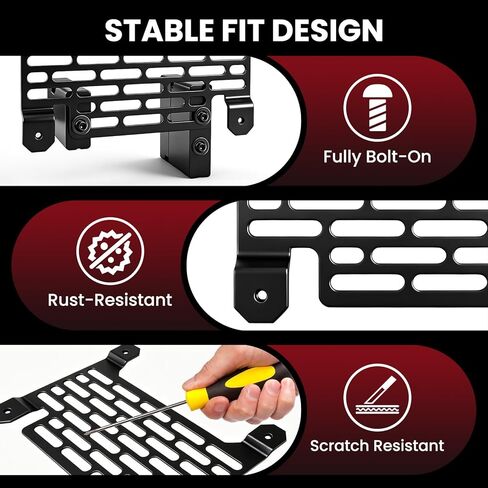 2024-2026 Tacoma License Plate Frames,No Drill Front Bumper License Plate Bracket Holder Compatible with Toyota Tacoma Accessories 4th Gen 2026 2025 2024 in Kuwait