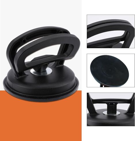 4PCS Car Dent Puller Tools,Suction Cup Dent Removal Kit,Frosted Dent-Puller Suction Cup,Dents Fixer for Car,Car Dents Suction Puller(Black+Orange+Yellow) in Saudi Arabia