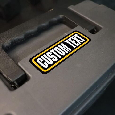 Custom Ammo Stickers for 9mm, 50 Cal, 300 Blackout Accessories - Waterproof Decal Durable Vinyl Labels for Ammo Cans and Boxes - Made in USA (Pack of 8) in Kuwait