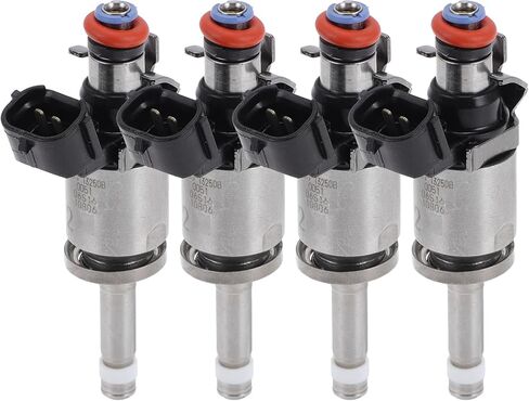 Fuel Injector for Mazda CX-5 Sport 2.0 13-16 Flow Match No.PE0113250B Fuel Nozzle Black 4 Pcs Automotive Parts in Kuwait
