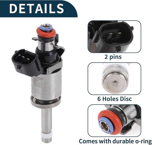 Fuel Injector for Mazda CX-5 Sport 2.0 13-16 Flow Match No.PE0113250B Fuel Nozzle Black 4 Pcs Automotive Parts in Kuwait