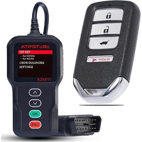 DIY Smart Key Fob Replacement Compatible with 2015 2016 Honda CRV CR-V Keyless Entry Remote Control Replace Kit FCC ID: ACJ932HK1210A 4 Button 47Chip in Saudi Arabia