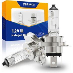 H4 9003 Halogen Headlight Bulbs, 12V 55W, 3800K, Halogen Light Bulbs, No Glare, Headlight Bulbs High and Low Beam, Fog Light Bulb,Head Light Bulb for Car, 2 PCS in Saudi Arabia