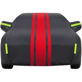 Full Car Cover for Nissan S15 Silvia S14 S13 180SX/200SX/240SX/S14A 270R 1989-2002 Waterproof All Weather Car Cover Outdoor Indoor Hail Protector Tarpaulin with Cotton,C, normal in Saudi Arabia