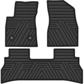 TTX LIGHTING Floor Mats Fit for Chevy Trax 2024-2026, Custom Fit 1st & 2nd Row Rubber All Weather Waterproof Car Interior Protection Liners for Chevrolet Trax (Black) in Saudi Arabia