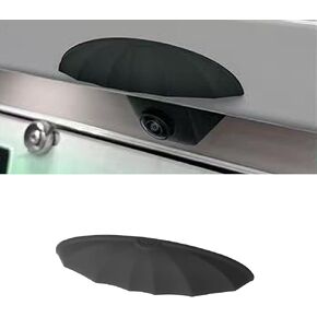 Car Rear View Camera Cover, Silicone Back Up Camera for Cars Rain Guard Protective Cover with Adhesive, Universal Essential Reverse Cameras for Cars Exterior Accessories Rain Cover (Black) in Kuwait
