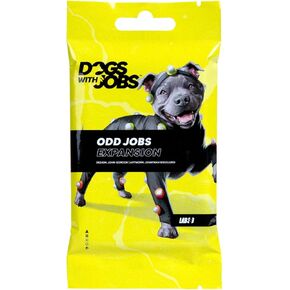 Dogs With Jobs: Odd Jobs Expansion – Card Game Expansion Pack (30 Dog Cards + Rulebook) – Adds 5 Unique Dogs – Requires Base Game – Ages 7+ - Lab 380 Games in Saudi Arabia