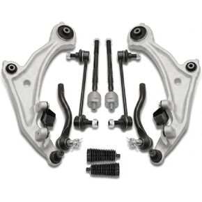 10pc Front Control Arm Tie Rod Sway Bar Boot Link Suspension Kit Fit for 2009-2014 Nissan Murano in Saudi Arabia