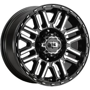 VISION 16x8 348 Nexus Gloss Black Machined Face Wheel 8x6.5 (0mm) in Kuwait