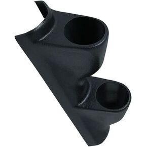 Black Dual Gauge 52mm Pillar ABS Plastic for Honda for Civic del Sol 1993-1997 GS-228 in Kuwait