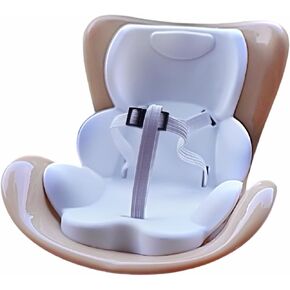 Car seat for Dolls,air Valve Clip Doll seat for car, Cute car Ornaments for Doll Display,Miniature Doll Accessories for Collectors & Interior Decoration, Brown in Saudi Arabia