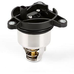 Engine Coolant Thermostat Housing Assembly with Gasket Compatible with Audi A4 A5 A6 A8 Q5 Q7 Q8 RS5 S4 S5 S6 SQ5 Porsche Cayenne Replace 06M121115K 06M121115G 06M121115H 06M121115J 9A712111511 in Saudi Arabia