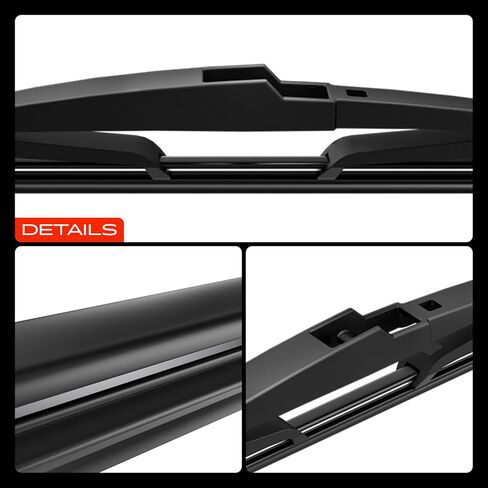 A-Premium 26"+18"+14" Windshield Wiper Blades Compatible with 2014-2022 Jeep KL Series Cherokee - Front Rear Wipers Blade Set for Hook/RL2, with Wear Indicator & Towel (Pack of 3) in Kuwait