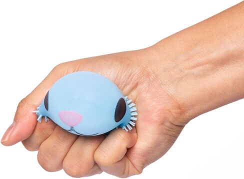 Light Up Squishy Puffer Toys for Kids, 4-Pack Bop-to-Glow Sensory Squishies, Soft Spiky Stress Relief Fidget Toys for Party Favors, Classroom Prizes, Goodie Bags & Basket Stuffers in Saudi Arabia