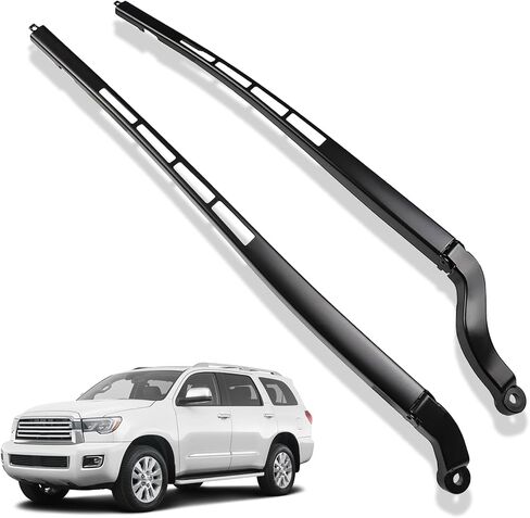 Pair Front Windshield Wiper Arm Compatible with 2008-2019 Toyota Sequoia 2007-2019 Toyota Tundra Replaces 85221-0C020 85211-0C020 852110C020 852210C020 in Kuwait
