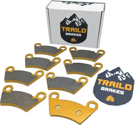 Traild Polaris Ranger 570/400/500/650/700/800 Midsize 2004-2022 Ceramic Brake Pad Set Front & Rear in Kuwait