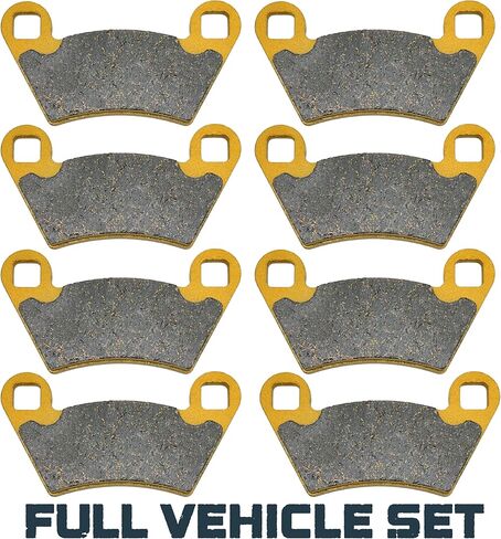 Traild Polaris Ranger 570/400/500/650/700/800 Midsize 2004-2022 Ceramic Brake Pad Set Front & Rear in Kuwait