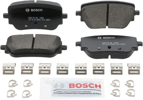 Bosch Automotive BC2271 QuietCast Premium Ceramic Disc Brake Pad Set - Compatible with Select Mercedes-Benz CLA250, CLA45 AMG, GLA250, GLA45 AMG, GLB250; REAR in Kuwait