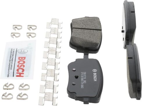 Bosch Automotive BC2271 QuietCast Premium Ceramic Disc Brake Pad Set - Compatible with Select Mercedes-Benz CLA250, CLA45 AMG, GLA250, GLA45 AMG, GLB250; REAR in Kuwait
