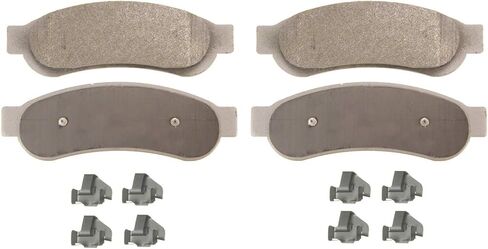 Wagner QS ZX1334 Disc Brake Pad Set, Chamfered Edges for Smooth, Quiet Stops, Fits 2008–2010 Ford F-250 Super Duty, 2008–2012 Ford F-350 Super Duty in Kuwait