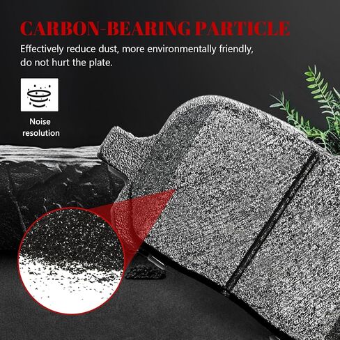 Ceramic Disc Brake Pads Set Front and Rear Replacement for Lexus Es300 1997-1999/ Rx300 1999-2001, for Toyota Camry 1997-1999 V6 3.0L/ Solara 1999 in Saudi Arabia