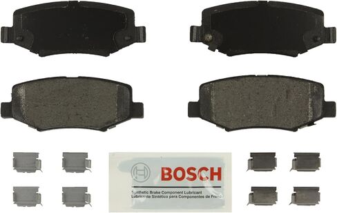 BOSCH BE1274H Blue Semi-Metallic Disc Brake Pad Set With Hardware - Compatible With Select Dodge Nitro; Jeep Liberty, Wrangler, Wrangler JK; REAR in Kuwait
