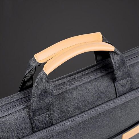 Men's Business Briefcase with Airbag Shockproof Shoulder Bag for Commuting and Travel Carrying(Gris,Small) in Saudi Arabia