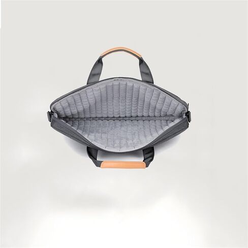 Men's Business Briefcase with Airbag Shockproof Shoulder Bag for Commuting and Travel Carrying(Gris,Small) in Saudi Arabia