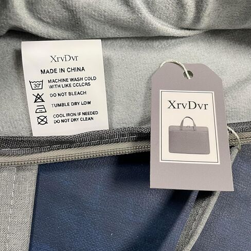 XrvDvr for MacBook Air/Pro 13-13.3 inch laptops, Also Compatible with MacBook Pro 14 inch M5 M4 M3 M2 M1 2026-2021 Models, Polyester flip-top Briefcase-Style Laptop Bag, Dark Blue-Green. in Kuwait