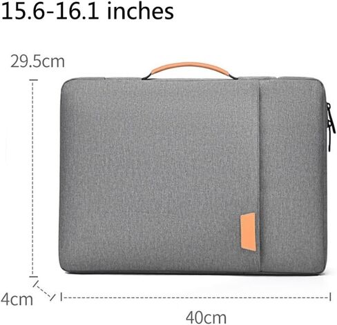 Protective Laptop Case with Handle Oxford Cloth Sleeve Compatible Carrying Carrying(Dark Gray,Large) in Kuwait