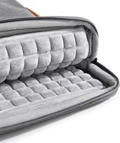 Protective Laptop Case with Handle Oxford Cloth Sleeve Compatible Carrying Carrying(Dark Gray,Large) in Kuwait