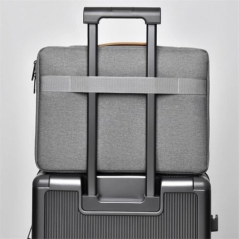 Protective Laptop Case with Handle Oxford Cloth Sleeve Compatible Carrying Carrying(Dark Gray,Large) in Kuwait