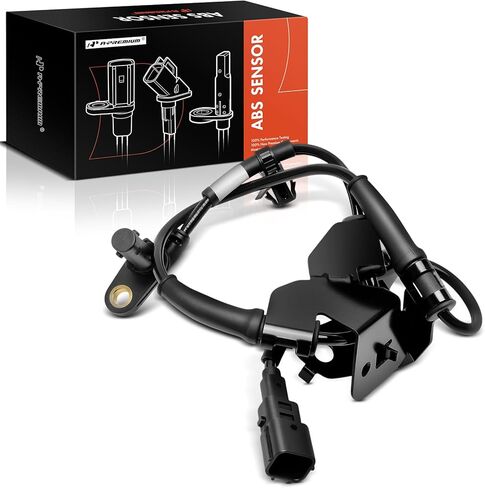 A-Premium Front Left ABS Wheel Speed Sensor Fits for [AWD] Kia Stinger 2018-2023 (Without Dynamic Stability Control), Genesis G70 2019-2024 (Without Electronic Adjustable Suspension) Front Driver Side in Kuwait