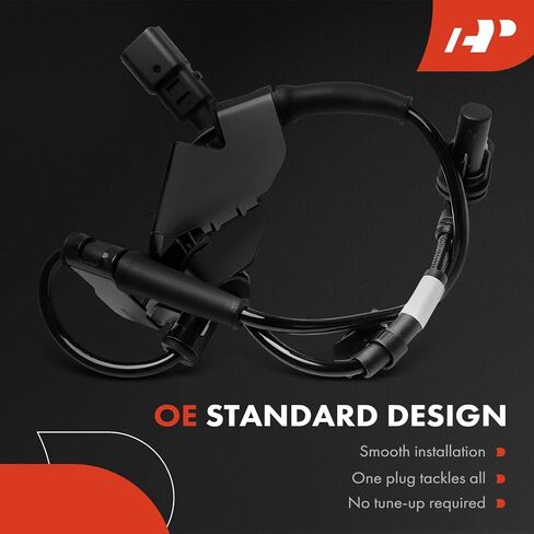 A-Premium Front Left ABS Wheel Speed Sensor Fits for [AWD] Kia Stinger 2018-2023 (Without Dynamic Stability Control), Genesis G70 2019-2024 (Without Electronic Adjustable Suspension) Front Driver Side in Kuwait