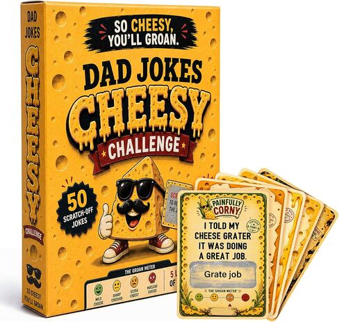 Funny Fathers day Dad Gifts from Daughter Son Wife , Dad Jokes Funny Fathers Day Card, Step Dads Father Day Gift, Dads Joke Gifts Cool Cute Fathers Days Present from Kids Daughter - Christmas Dad Gifts in Saudi Arabia