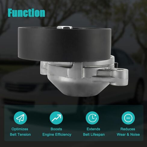 مجموعة شداد الحزام AULINK 21006508 مع بكرة (1.9L L4) لـ Saturn SC 1991-1992، SC1 SC2 1993-2002، SL SL1 SL2 1991-2002، SW1 1993-1999، SW2 1993-2001 21007465 16452602 21008320 38112 419103 in Saudi Arabia