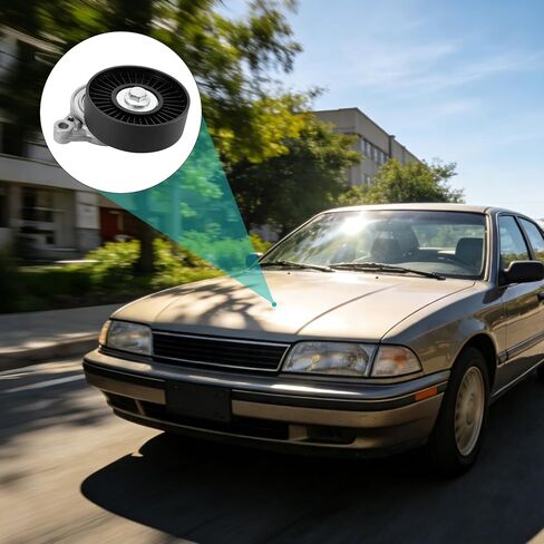 مجموعة شداد الحزام AULINK 21006508 مع بكرة (1.9L L4) لـ Saturn SC 1991-1992، SC1 SC2 1993-2002، SL SL1 SL2 1991-2002، SW1 1993-1999، SW2 1993-2001 21007465 16452602 21008320 38112 419103 in Saudi Arabia