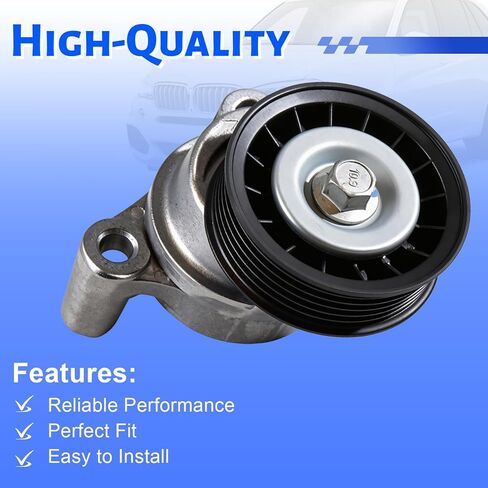 39083 Belt Tensioner Compatible with Chevy Silverado 1500 09-13, Compatible with GMC Sierra 1500 2500 10-13, Compatible with Cadillac Escalade 09-14, V8 4.8L 5.3L 6.0L 6.2L in Kuwait