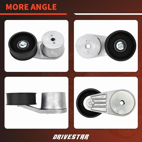F4TZ6B209AA Belt Tensioner with Pulley for 87-96 Ford Bronco E150 E250 E350 F150 F250 4.9L in Kuwait