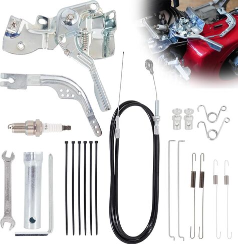 RUTU Throttle Control Assembly Kit for Predator 212cc 71 inch Go Kart Throttle Cable Throttle Linkage Kit for Coleman Baja 196cc CT200U BT200X KT196 MB200 Honda GX160 GX200 Mini Bike Go Cart Tiller in Kuwait