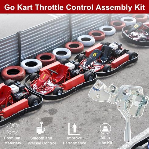 RUTU Throttle Control Assembly Kit for Predator 212cc 71 inch Go Kart Throttle Cable Throttle Linkage Kit for Coleman Baja 196cc CT200U BT200X KT196 MB200 Honda GX160 GX200 Mini Bike Go Cart Tiller in Kuwait