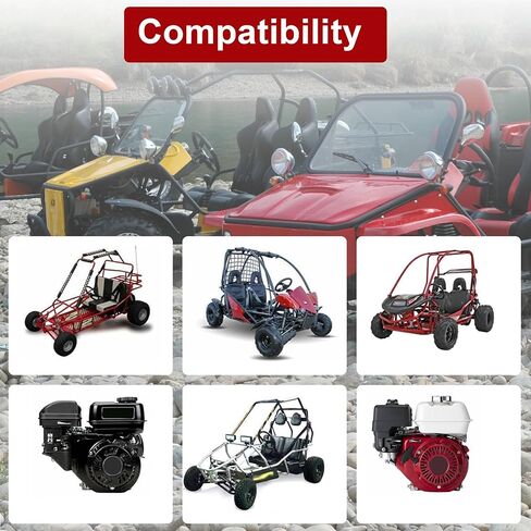 RUTU Throttle Control Assembly Kit for Predator 212cc 71 inch Go Kart Throttle Cable Throttle Linkage Kit for Coleman Baja 196cc CT200U BT200X KT196 MB200 Honda GX160 GX200 Mini Bike Go Cart Tiller in Kuwait