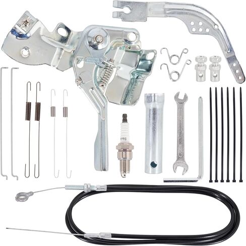 RUTU Throttle Control Assembly Kit for Predator 212cc 71 inch Go Kart Throttle Cable Throttle Linkage Kit for Coleman Baja 196cc CT200U BT200X KT196 MB200 Honda GX160 GX200 Mini Bike Go Cart Tiller in Kuwait