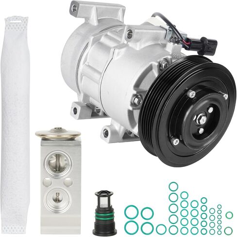 AEagle AC Compressor with Clutch Air Conditioning Repair Kit Fit for 2014 2015 2016 2017 Hyundai Accent 1.6 1.6L in Kuwait