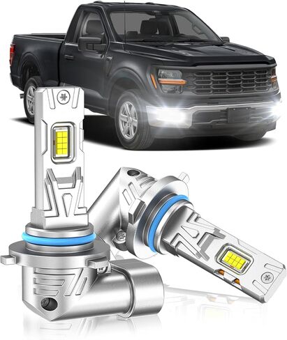 Fit for 2007-2015 Chevy Silverado 1500 2007-2019 Silverado 2500 3500 HD Fog Light Bulb, 18000 Lumens 6000K White Fog Lights, 600% Upgraded Brightness, 60000+ Hours Lifespan, Pack of 2 in Saudi Arabia
