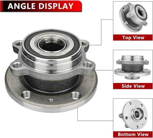 513253 Front Wheel Bearing Hub For Audi TT Quattro 08-12, for A3 Quattro 06-13,for Q3 Quattro 15-18,for A3 09-13,for Q3 15-18,for Volkswagen Tiguan 09-17,for Passat CC 09-10,for Jetta 15-18 in Kuwait