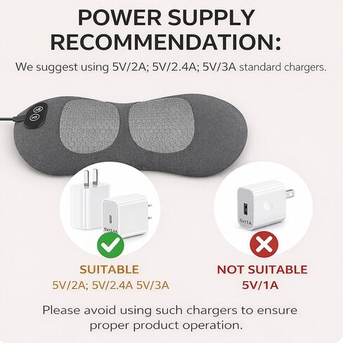 3-in-1 Electric Back Massager Pillow, Ergonomic Wedge Cushion with Adjustable Lumbar Support, Gentle Heat Spine Massage Pad, Lumbar Massager for Bed, Chair & Desk Use in Saudi Arabia