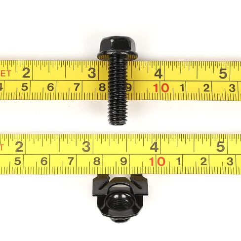 G-PLUS Front Shock Lower Special U Nuts Hardware & Lower A Arm Mounting Bolts 8pcs Compatible with 1955-2007 GM in Kuwait
