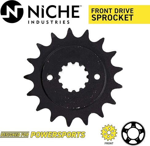 NICHE 525 Front 17T Rear 42T Drive Sprocket Kit for 2001-2007 Honda Shadow Spirit 750 VT750DC in Kuwait